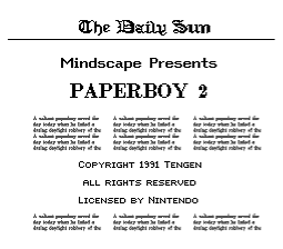 Paperboy 2